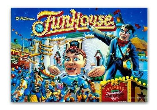 Rampas Usadas Flipper Pinball Funhouse Originales! 0