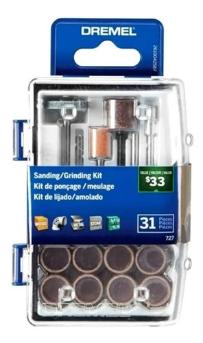 Kit De Accesorios Para Lijar/afilar 31 Pzs Dremel 727 0