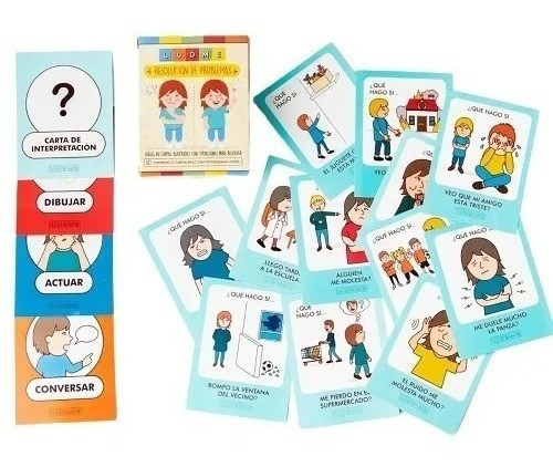 Juego De Cartas  Resolución De Problemas  Didáctico Terapias 0