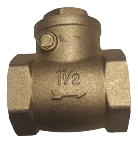 Válvula Retención Clapeta Bronce 11/2 0