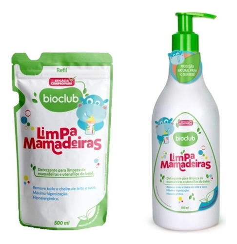 Combo Limpa Mamadeiras + Refil - Higinienização Completa 0