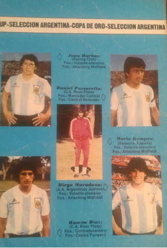 Maradona, Copa De Oro 1981 0