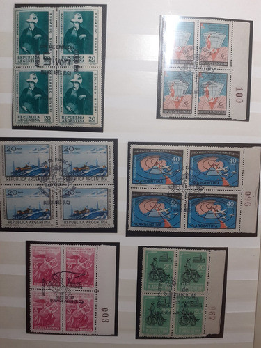 Filatelia Lote 29 Cuadros Con Sello Primer Día Año 1968 0