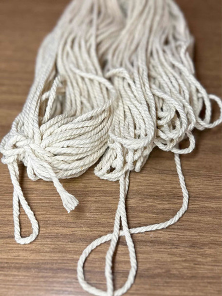 Cuerda Algodón Torneada 3mm 50mts La Fabriquita 0
