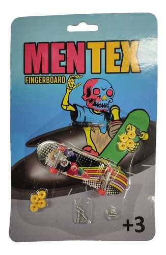 Fingerboard Mentex Skate De Dedo - Bola Sinuca 0
