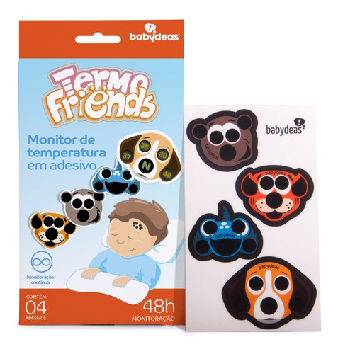 Termo Friends  Original Termômetro Adesivo 48h De Cuidado 0