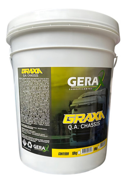 Graxa De Chassi 7kg Ideal Para Caminhões 0