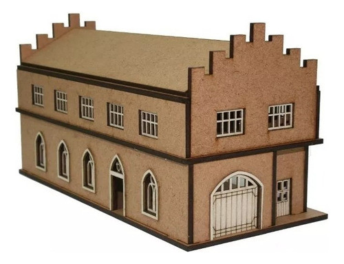 Maquete Ho 1/87 - Corpo De Bombeiros 0