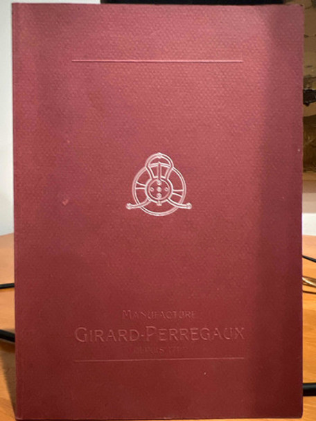 Catálogo Relojes Manufacture Girard Perregaux 0