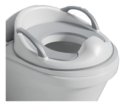 Asiento Para Niños Con Manijas, Ajusta A Inodoros Redondos 0