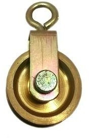 Roldana De Bronce 40 Mm Con Ojal 0