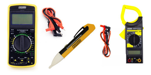 Tester Digital Pro + Pinza Amperometrica + Buscapolo 0