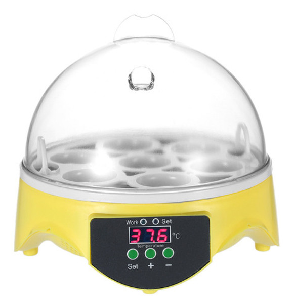 Incubadora Ac220v Digital 7 Mini Machine Automática Ovos E O 0