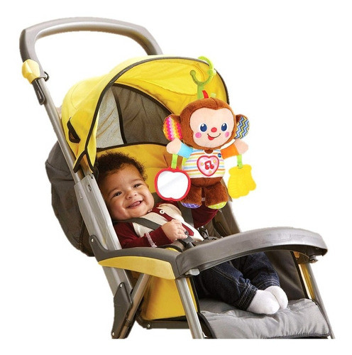 Muñeco Estimulacion Juego Juguete Colgar Changuito Del Bebe 0