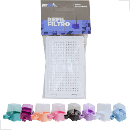 Filtro Purificador De Água Bebedouro Pelos Longos 2 Unidades 0