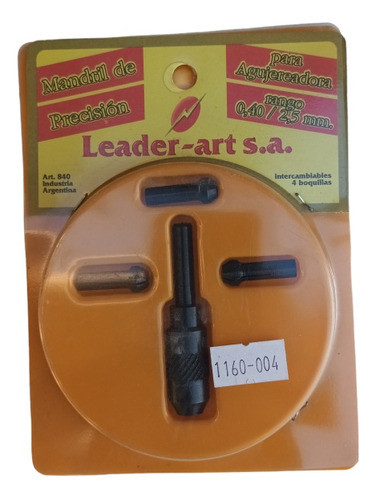 Mandril De Precion Para Agujereadora 0.40/2.5 0