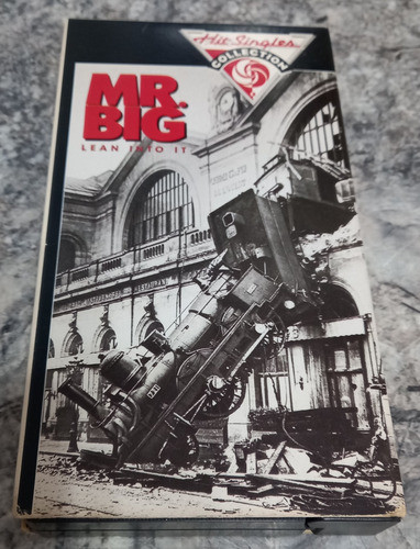 Mr Big : Lean Into It (vhs-usa) 1991 Unico -  Billy Sheehan 0