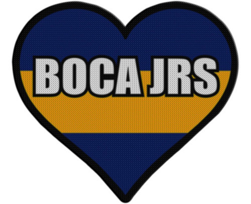 Parche Termoadhesivo Corazon Boca Juniors 0