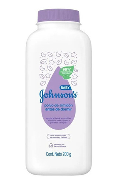 Fécula Para Bebé Johnson Bed Time Antes De Dormir 200 Gr 0