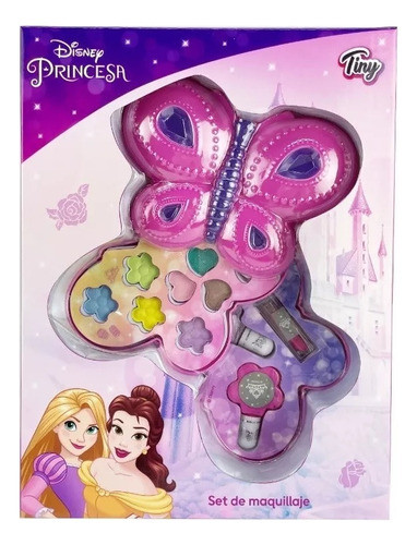 Set Maquillaje Infantil Tiny Mariposa Princesas Cod 3181 0