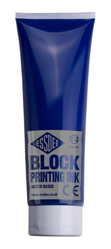 Tinta Grabado Azul Xilografia Al Agua Essdee 300ml 0