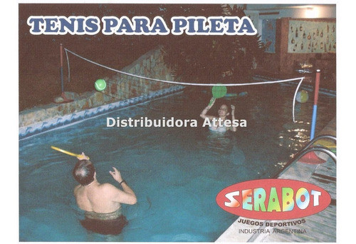 Voley Para Pileta + 2 Complementos Basquet + 2 Base Serabot 0