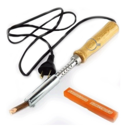 Soldador Tubular Estaño 160w Cimurat Punta Plana - Tormi 0