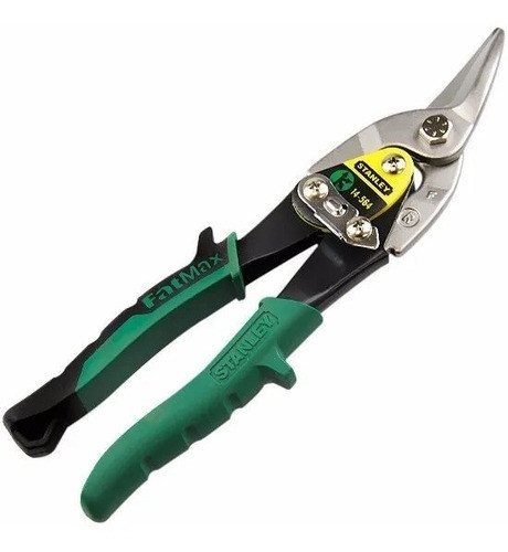 Tijera Aviacion Corta Chapa Stanley Fatmax 14-564 Corte Der 0