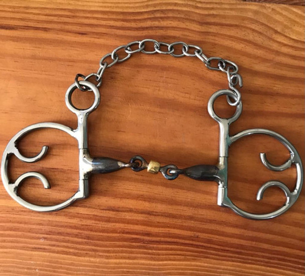 Freio Espanhol Resistente Em Inox Para Cavalos Envio Rápido! 0 Freio Espanhol Resistente Em Inox Para Cavalos Envio Rápido! 0