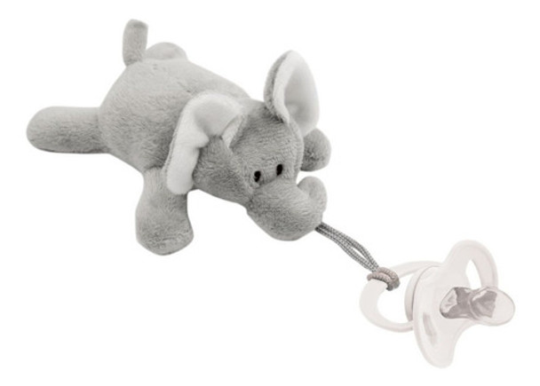 Meu Elefantinho Com Prendedor De Chupeta - Buba 0