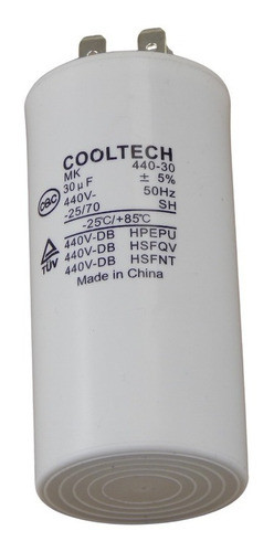 Capacitor 5 Mf Cooltech  440v 0