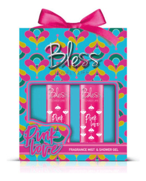 Bless Lovely Life Set Pink Love Body Splash + Shower Gel 0