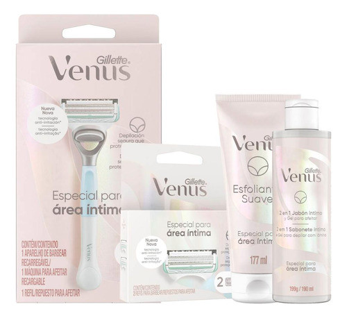 Kit Venus Intima Linha Completa 4 Produtos 0