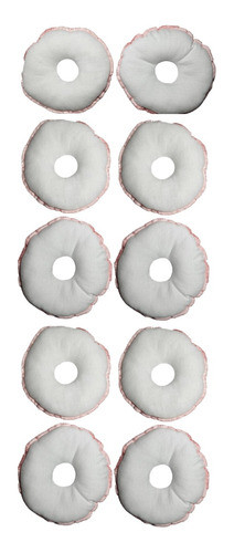 Kit 10 Protetor Para Mamilo Seios Mama Rosquinha Amamentação 0