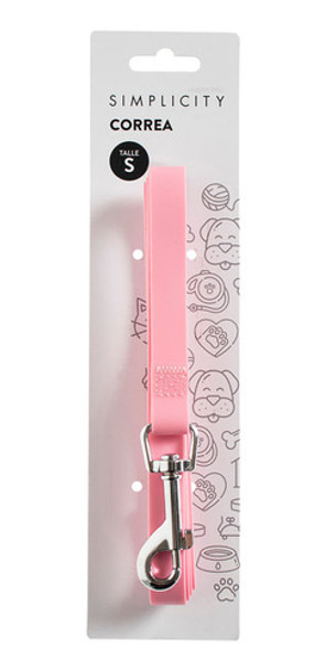 Correa Para Mascota Simplicity Pet Talle S Rosa 0 Correa Para Mascota Simplicity Pet Talle S Rosa 0