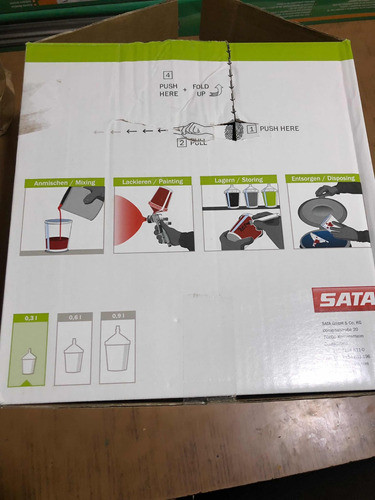 Tazas Desacartables Para Sopletes Sata 0