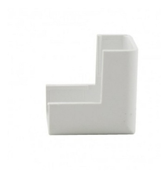 Pack X10 Accesorio Esquinero Cablecanal 18x21 Blanco Zoloda 0
