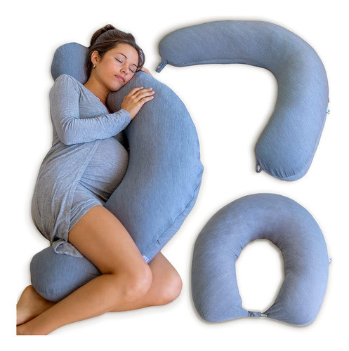PharMeDoc Crescent Cooling Pregnancy Pillows Body Pillow for Adults