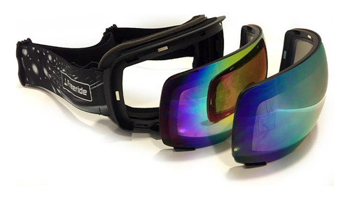 Antiparra Ski Magnetica Adulto Freeride Lente Intercambio Pº 0