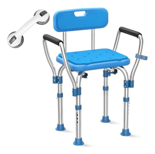 Silla De Ducha De Acero Inoxidable Mejorada 0