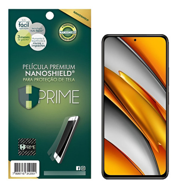 Película Original Hprime Nanoshield Xiaomi Poco F3 0