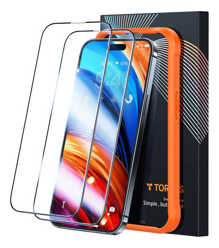 Pelicula iPhone 14 Pro Torras Diamond Shield Full 2 Und 0