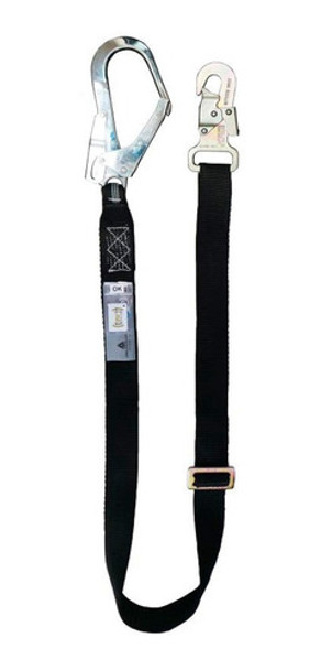 Cabo De Vida Eslingar Regulable Mosquetones 55mm Y 18mm 0