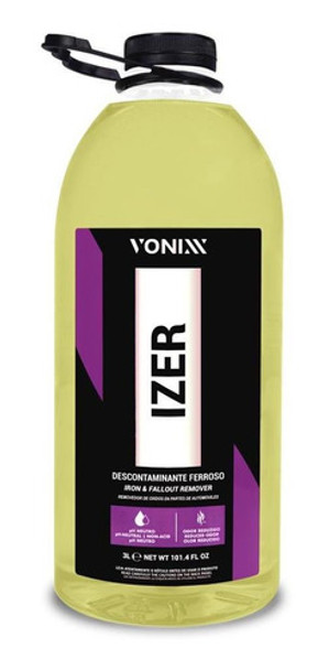 Izer Descontaminante Ferroso 3l - Vonixx 0