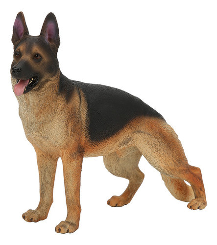 Modelo De Simulação De Brinquedo De Cão Pastor Alemão Orname 0