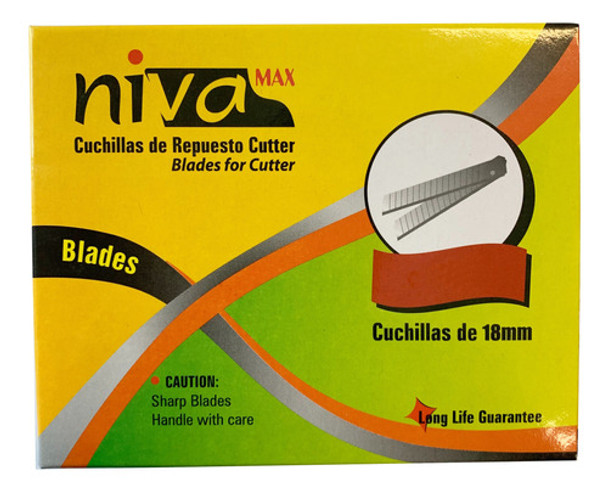 Repuesto Para Trincheta 18mm - 20 Tubos De 10 Cuchillas 0 Repuesto Para Trincheta 18mm - 20 Tubos De 10 Cuchillas 0