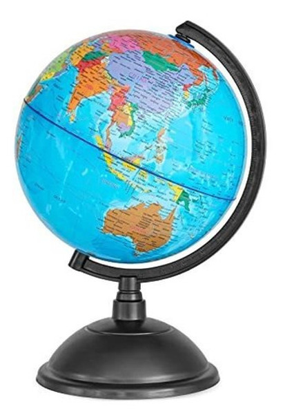 Globo Terraqueo  20cm De Diametro (en Ingles) 0