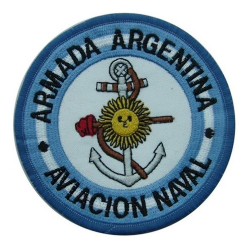 Parche Bordado Militar Armada Argentina Aviación Naval Ara 0
