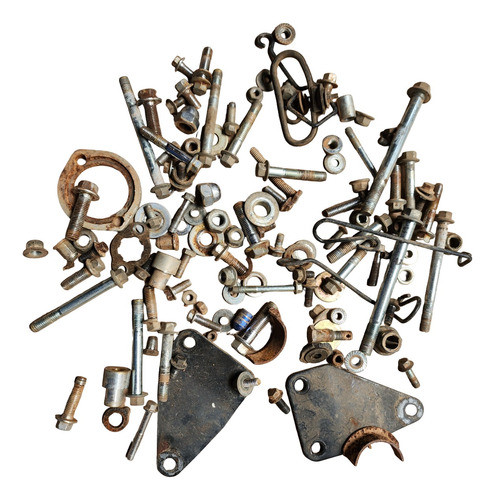 Kit Parafuso Arruela Porca Suporte Chapa Kansas 150 0