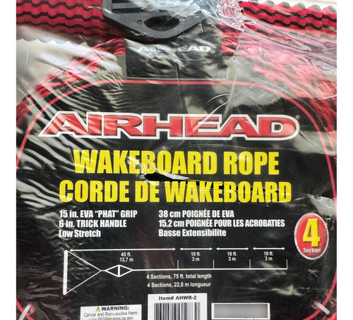 Manillar Wakeboard Airhead Usa 0